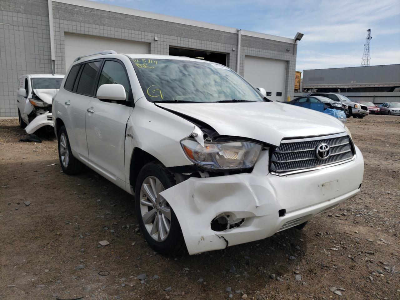 TOYOTA HIGHLANDER 2008 with VIN JTEEW41A982004613 - Photo from auction