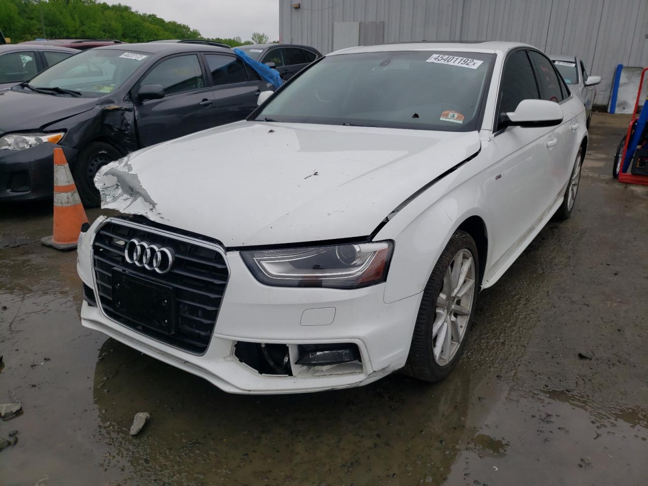 Photo 2 from auction – 2015 AUDI A4 PREMIUM with VIN WAUFFCFL2FN022036