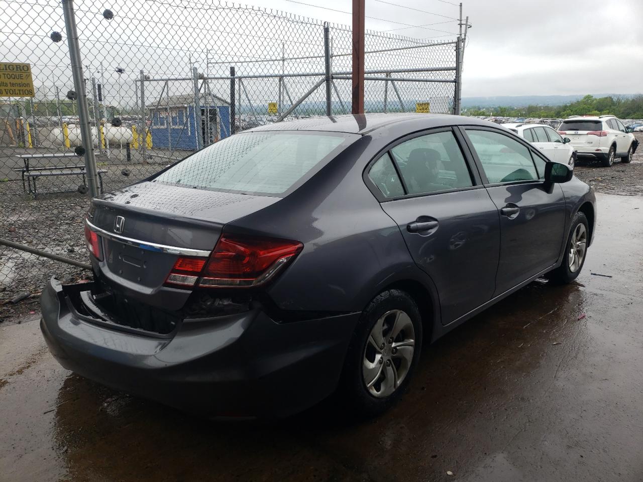 Photo 4 from auction – 2014 HONDA CIVIC LX with VIN 19XFB2F5XEE203950