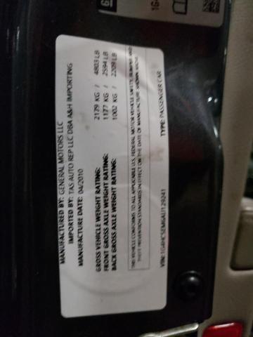 Photo 10 from auction – 2010 BUICK LUCERNE CX with VIN 1G4HC5EM6AU129241