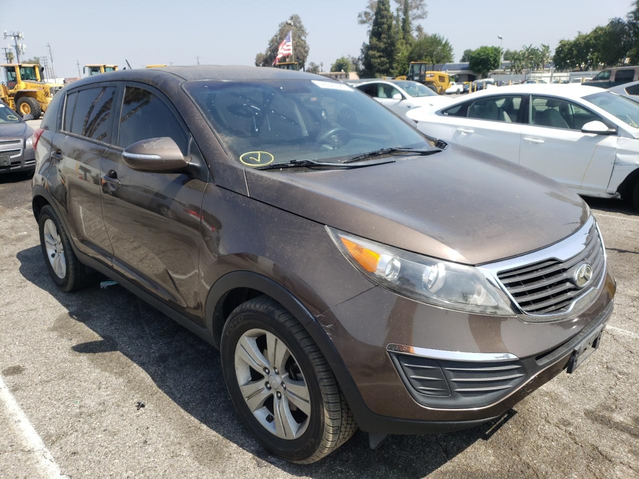 KIA SPORTAGE B 2012 with VIN KNDPB3A28C7330135 - Photo from auction