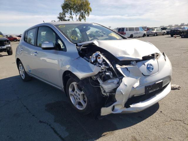 NISSAN LEAF SV 2012 with VIN JN1AZ0CP4CT025301 - Photo from auction