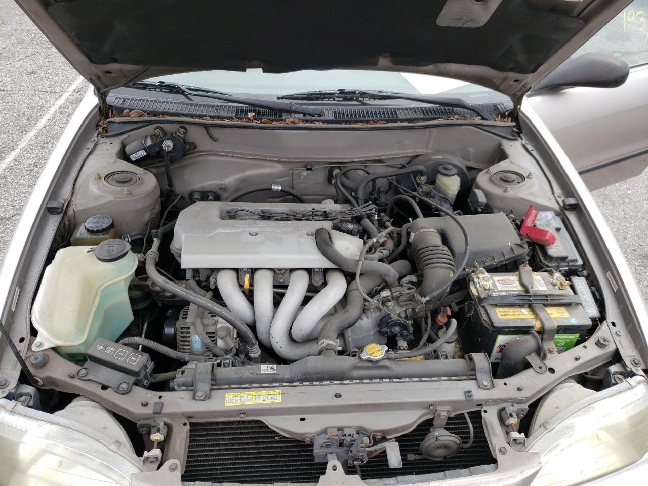 Photo 7 from auction – 1998 TOYOTA COROLLA VE with VIN 1NXBR12E9WZ097581