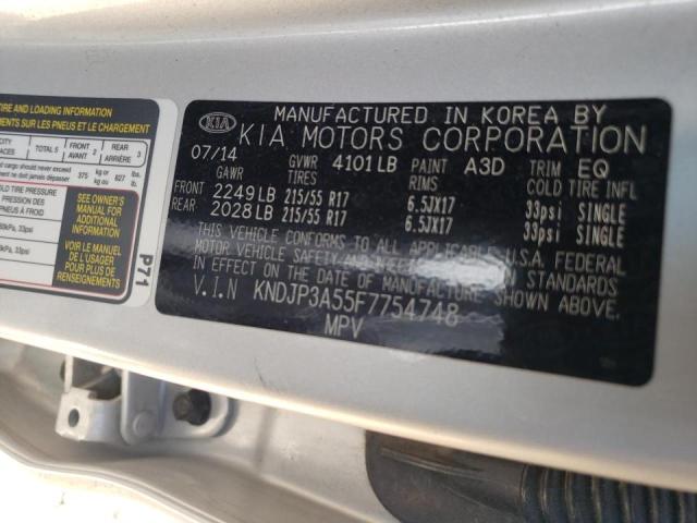Снимка 10 от търг – 2015 KIA SOUL + с VIN KNDJP3A55F7754748
