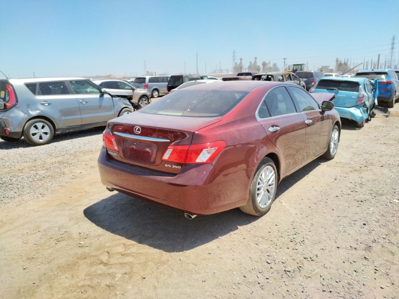 Photo 4 from auction – 2007 LEXUS ES 350 with VIN JTHBJ46G272152697