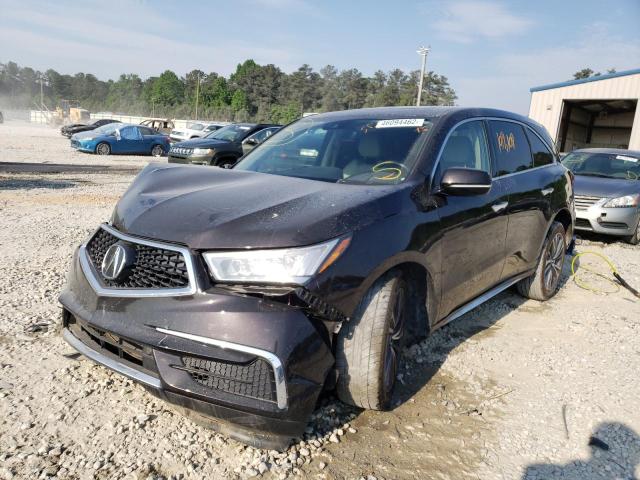 Photo 2 from auction – 2017 ACURA MDX TECHNO with VIN 5FRYD3H58HB004981