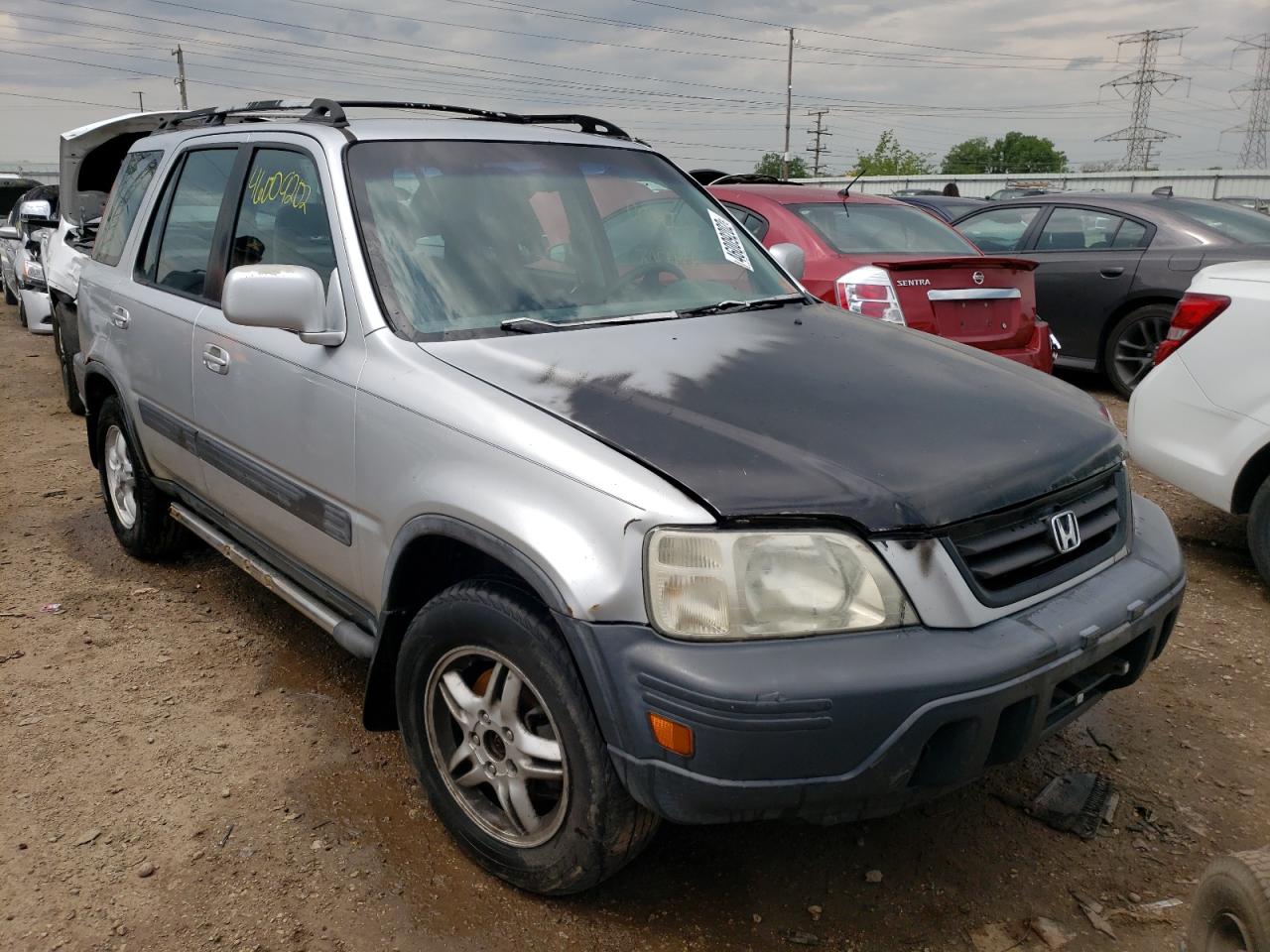 HONDA CR-V EX 2000 with VIN JHLRD1862YC044041 - Photo from auction