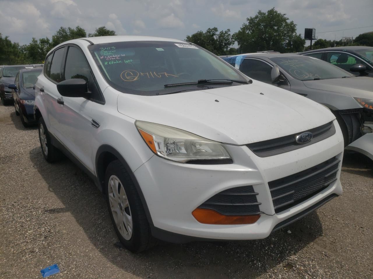 FORD ESCAPE S 2013 with VIN 1FMCU0F72DUA91174 - Photo from auction