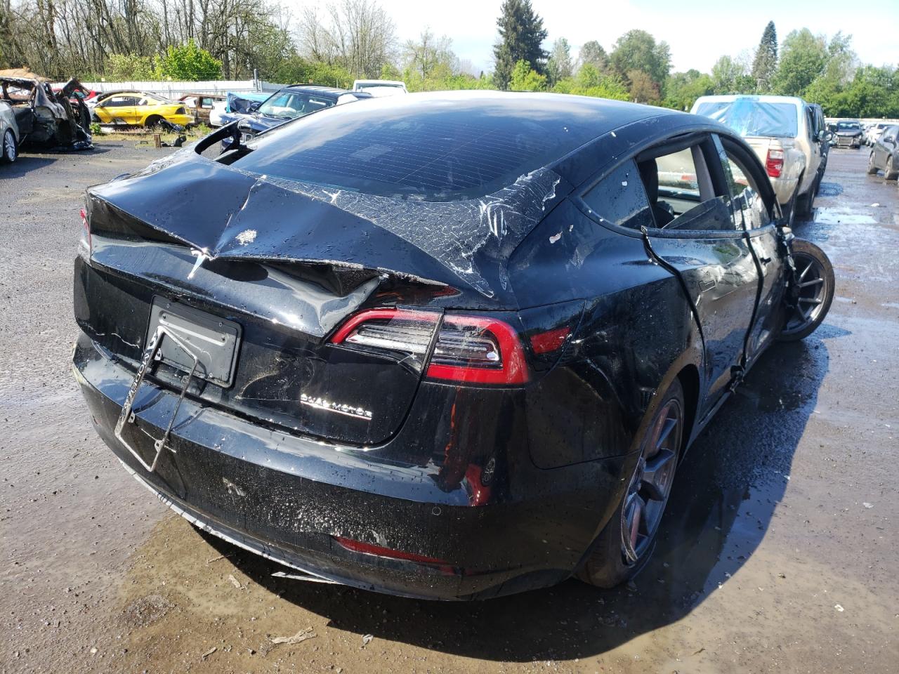 Photo 4 from auction – 2021 TESLA MODEL 3 with VIN 5YJ3E1EA2MF942645