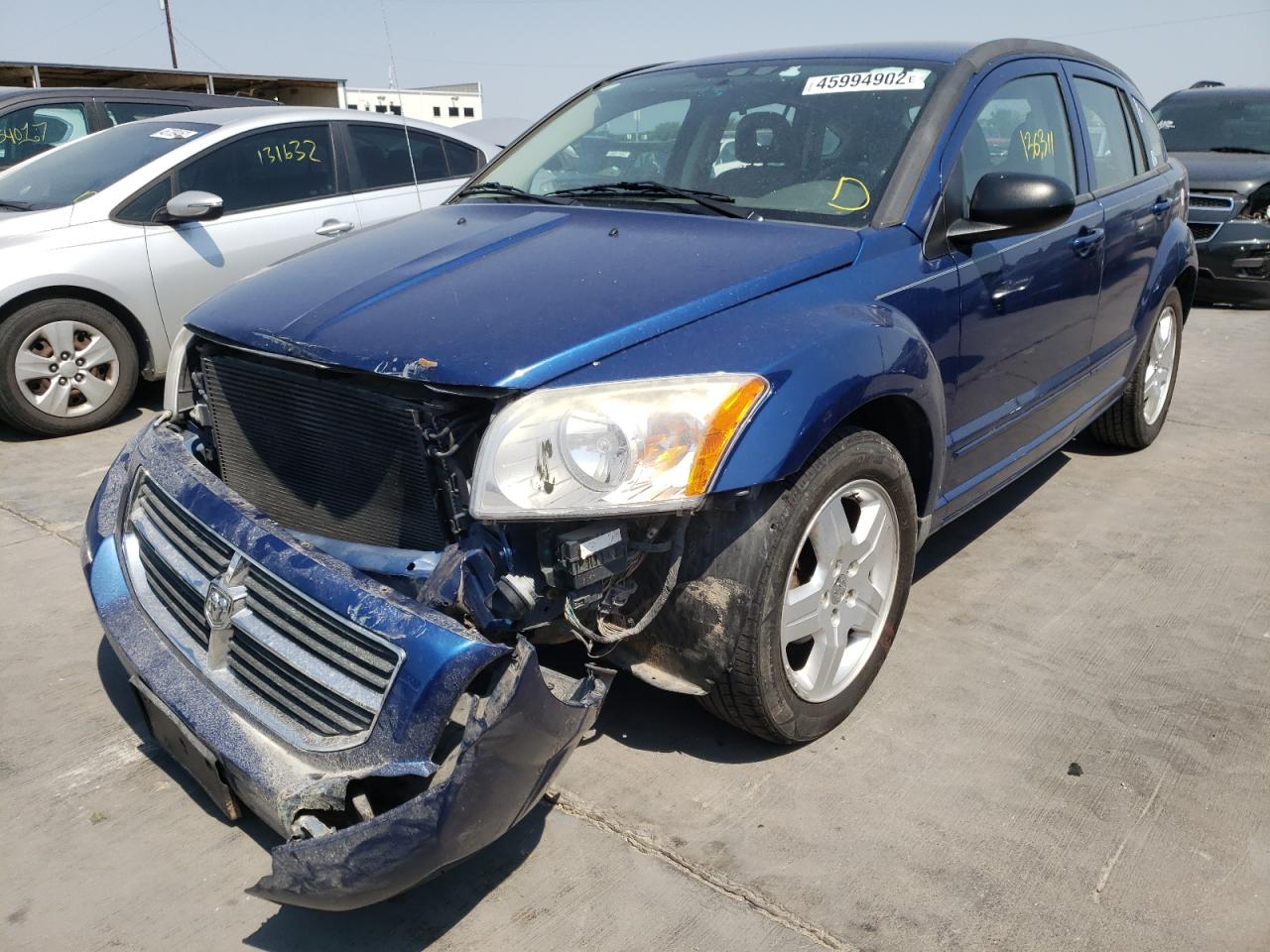 Photo 2 from auction – 2009 DODGE CALIBER SX with VIN 1B3HB48A19D142690