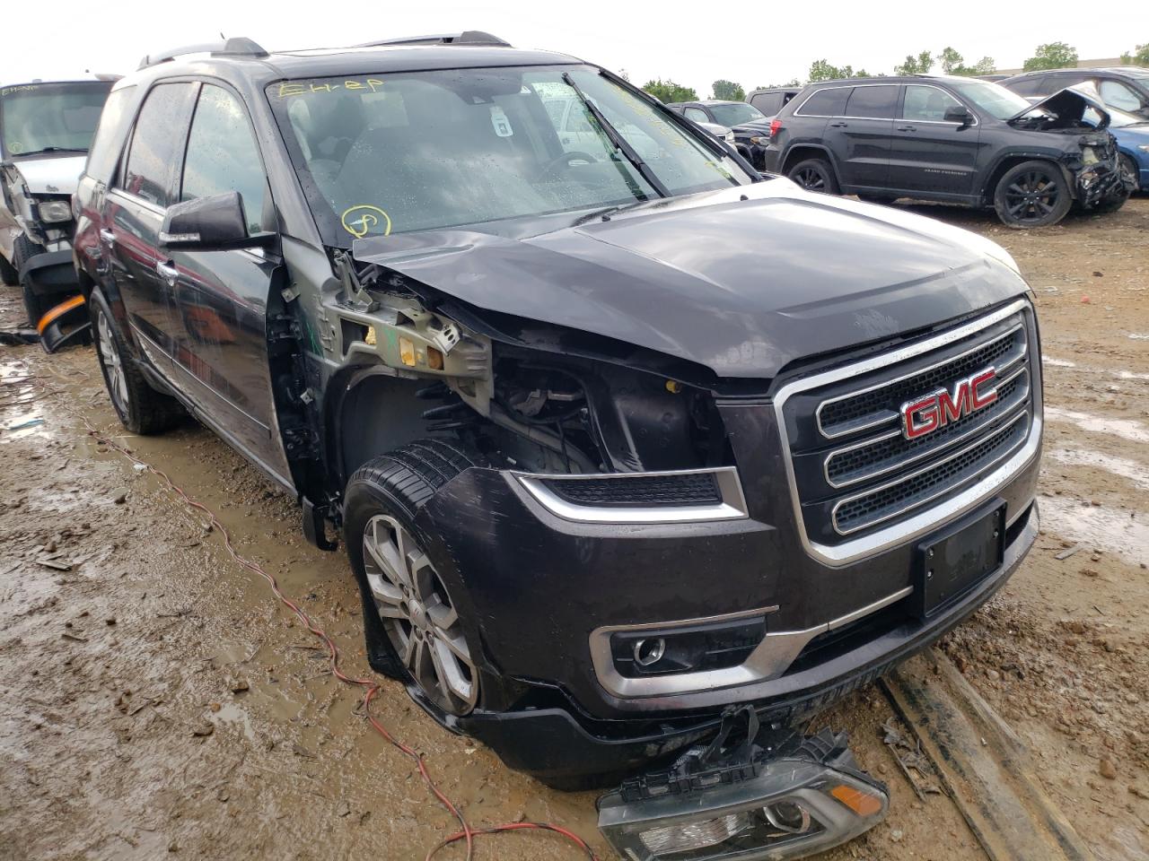 GMC ACADIA SLT 2016 with VIN 1GKKVRKD3GJ191663 - Photo from auction