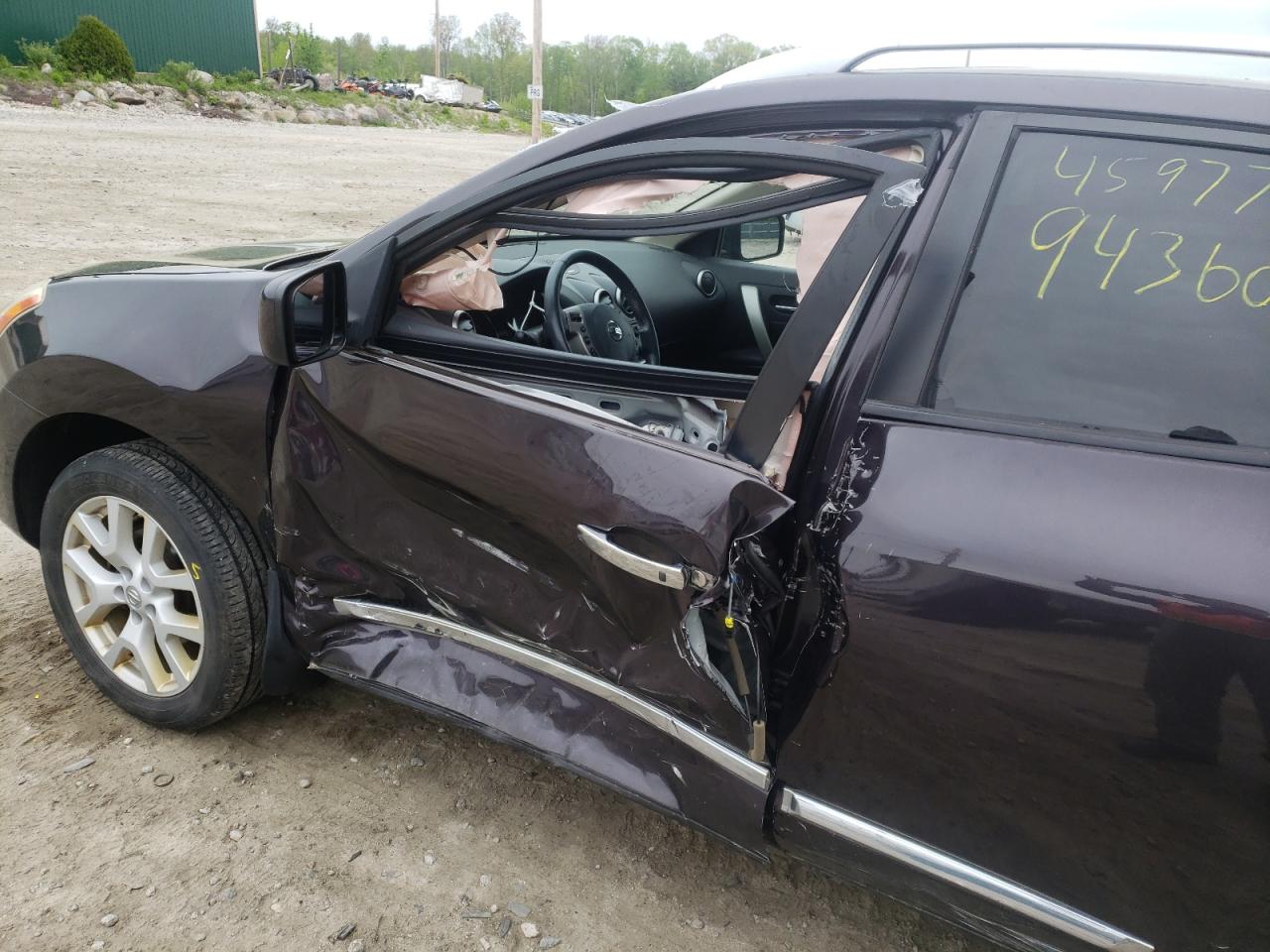 Photo 9 from auction – 2012 NISSAN ROGUE S with VIN JN8AS5MV6CW358243