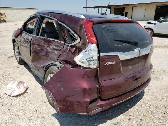 Photo 3 from auction – 2016 HONDA CR-V EXL with VIN 5J6RM4H70GL048010