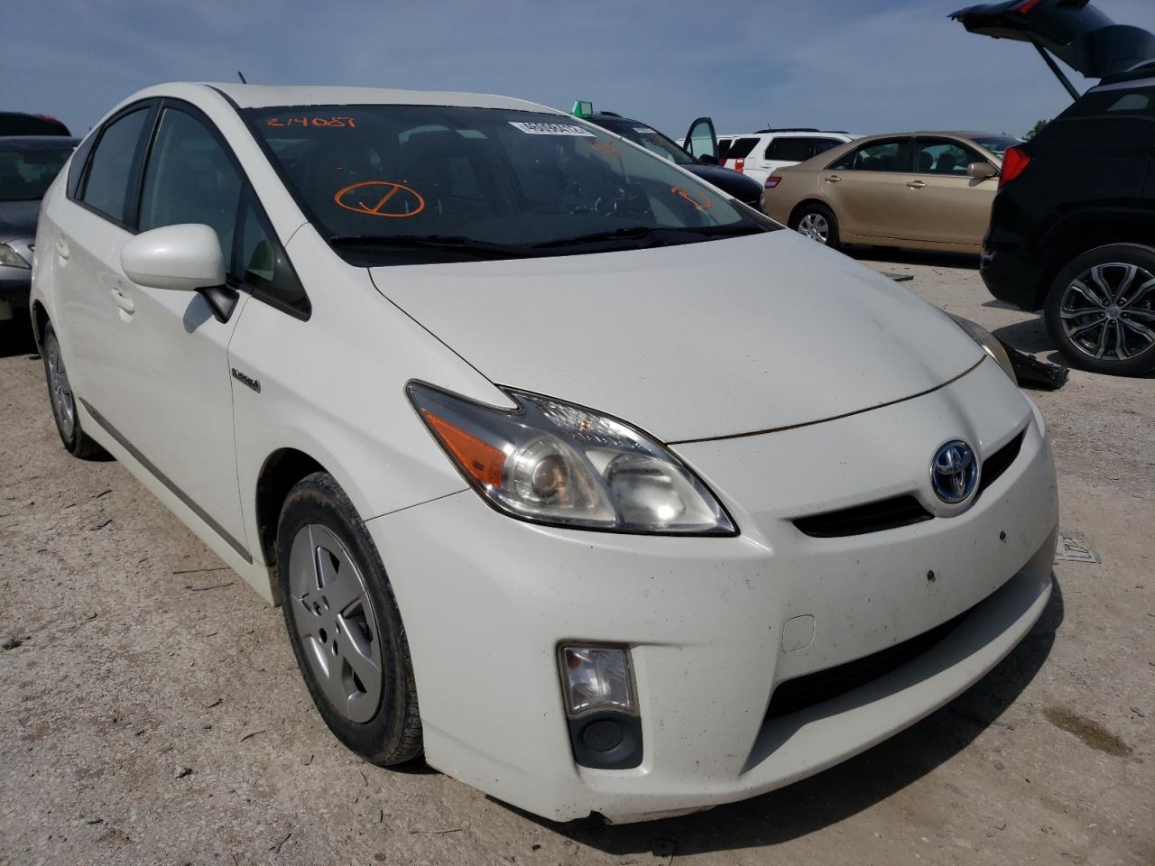 TOYOTA PRIUS 2010 with VIN JTDKN3DU7A0214087 - Photo from auction