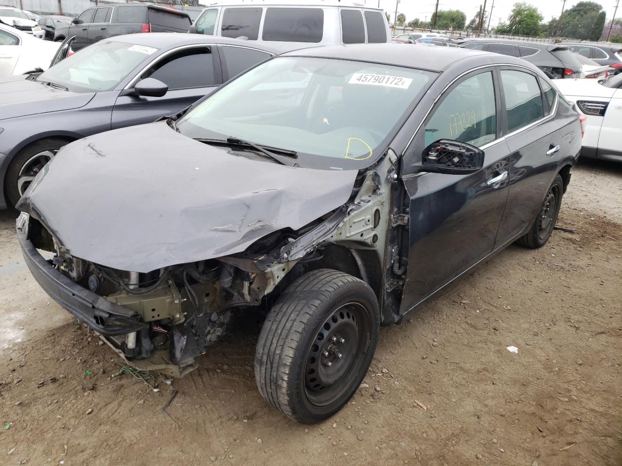 Photo 2 from auction – 2014 NISSAN SENTRA S with VIN 1N4AB7AP2EN854040