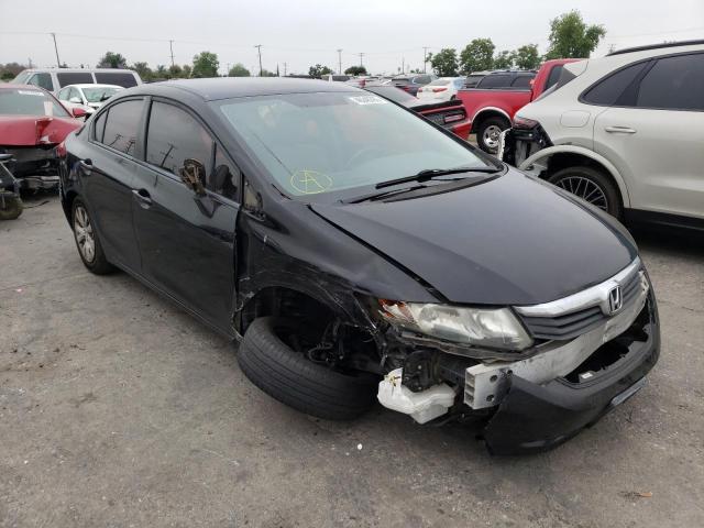 HONDA CIVIC LX 2012 with VIN 19XFB2F57CE340311 - Photo from auction