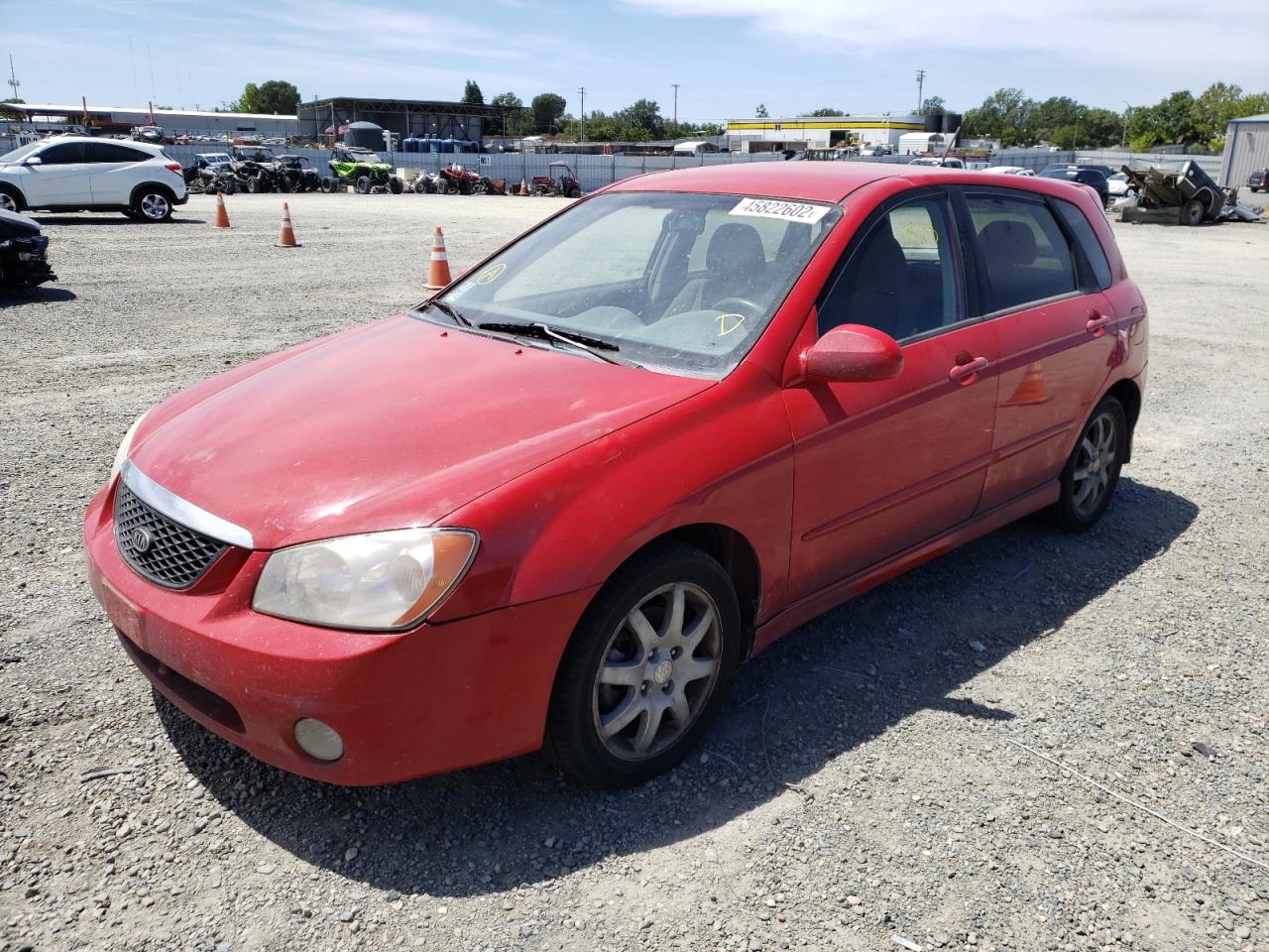 Photo 2 from auction – 2006 KIA SPECTRA5 with VIN KNAFE162765205334
