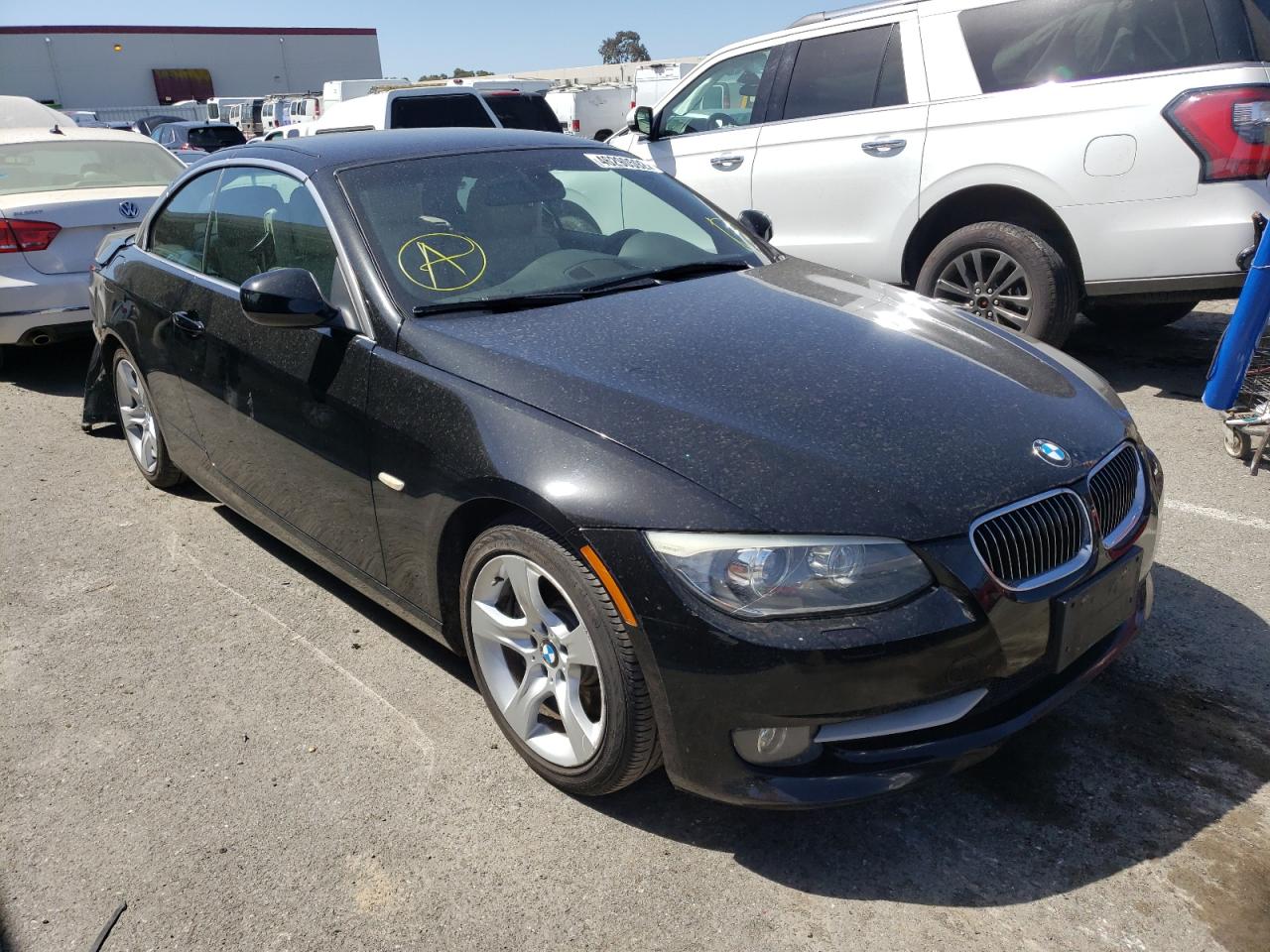 BMW 335 I 2011 with VIN WBADX7C5XBE742504 - Photo from auction