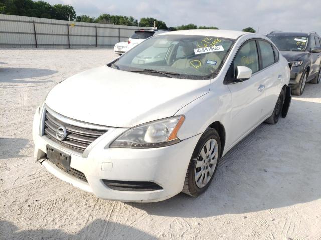 Photo 2 from auction – 2013 NISSAN SENTRA S with VIN 3N1AB7AP2DL672298