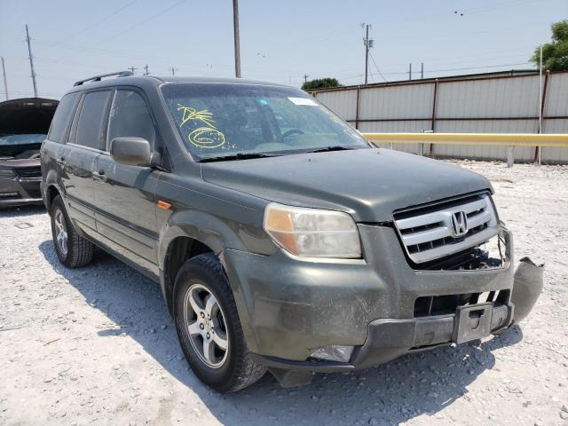HONDA PILOT EX 2006 with VIN 5FNYF18796B024350 - Photo from auction