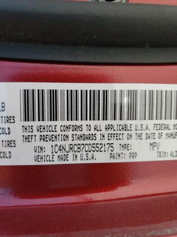 Photo 10 from auction – 2012 JEEP PATRIOT LI with VIN 1C4NJRCB7CD552175