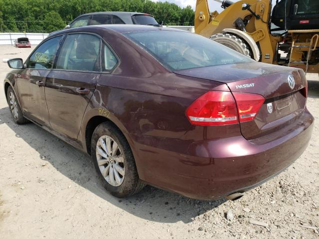 Photo 3 from auction – 2014 VOLKSWAGEN PASSAT S with VIN 1VWAT7A38EC079885