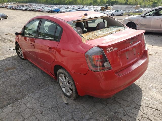 Photo 3 from auction – 2009 NISSAN SENTRA 2.0 with VIN 3N1AB61EX9L674428