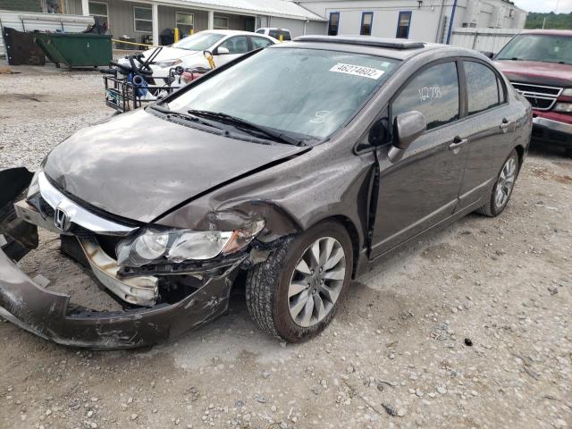 Photo 2 from auction – 2009 HONDA CIVIC EX with VIN 1HGFA16869L026464