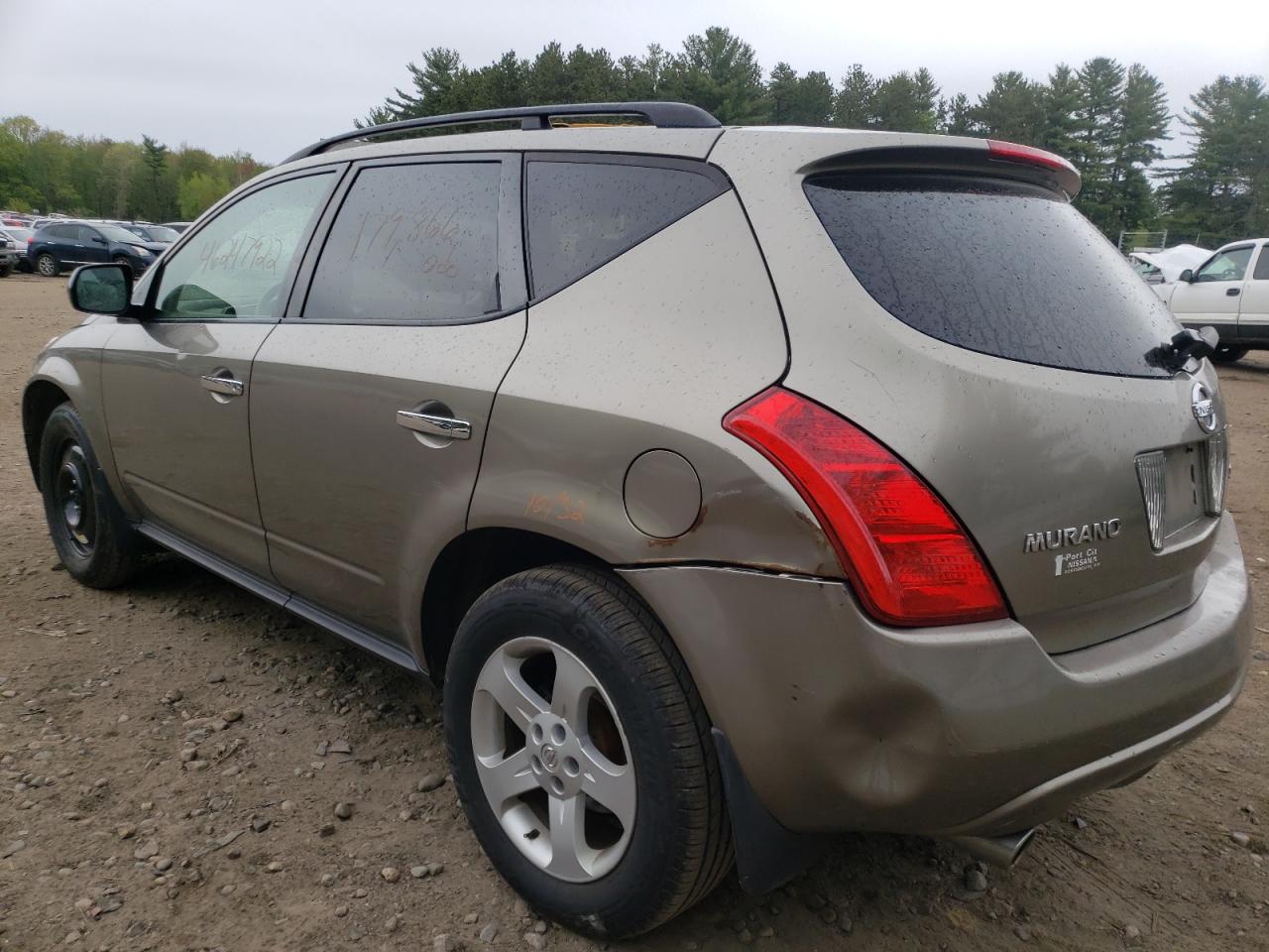 Photo 3 from auction – 2004 NISSAN MURANO with VIN JN8AZ08WX4W342307