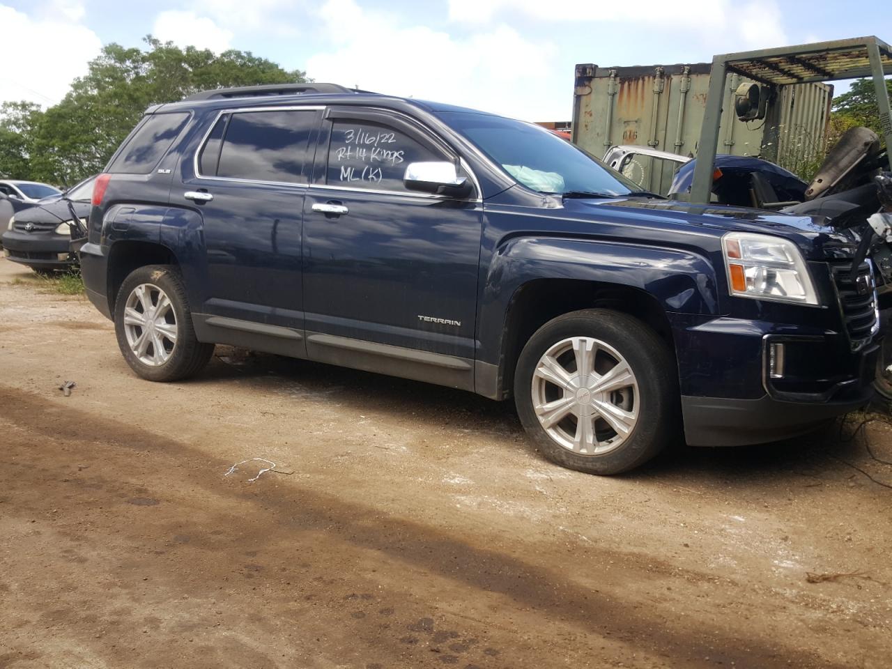 Photo 1 from auction – 2016 GMC TERRAIN SL with VIN 2GKALNEK9G6354141