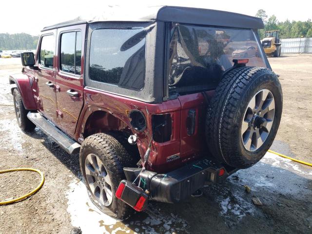 Photo 3 from auction – 2021 JEEP WRANGLER U with VIN 1C4HJXEG7MW709509