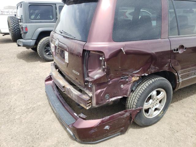 Photo 9 from auction – 2007 HONDA PILOT EXL with VIN 2HKYF185X7H536328