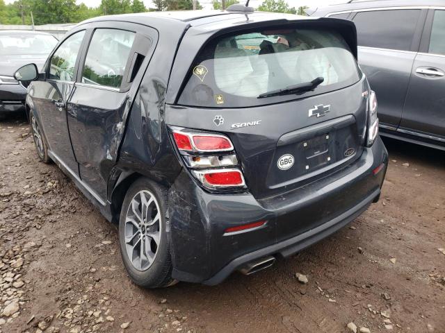 Photo 3 from auction – 2019 CHEVROLET SONIC LT with VIN 1G1JD6SB2K4139805