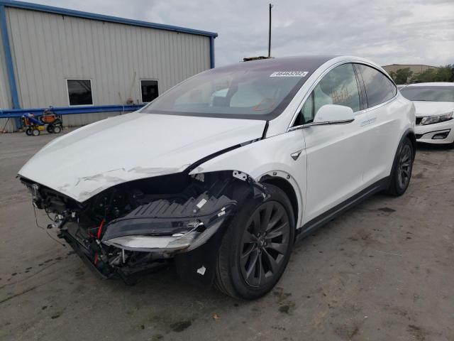Photo 2 from auction – 2018 TESLA MODEL X with VIN 5YJXCBE21JF099992