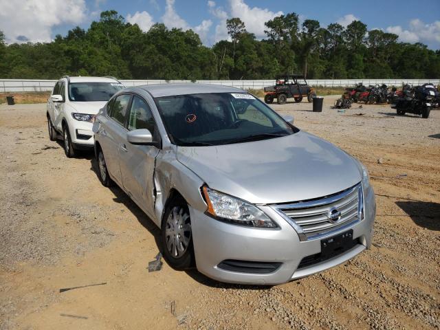 NISSAN SENTRA S 2015 with VIN 3N1AB7AP0FL631607 - Photo from auction