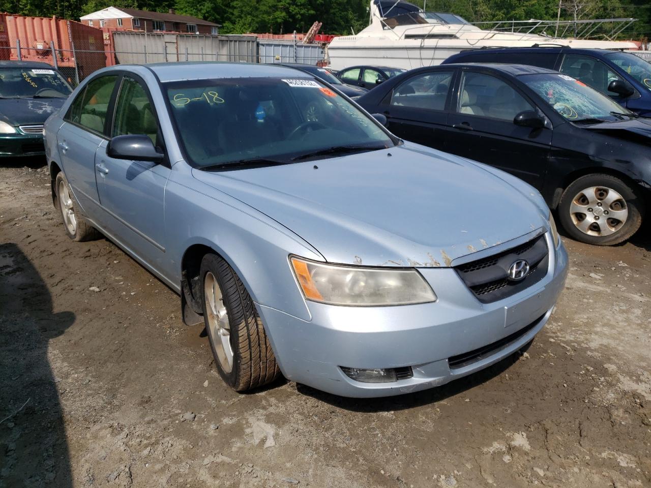 HYUNDAI SONATA SE 2007 with VIN 5NPEU46F07H155108 - Photo from auction
