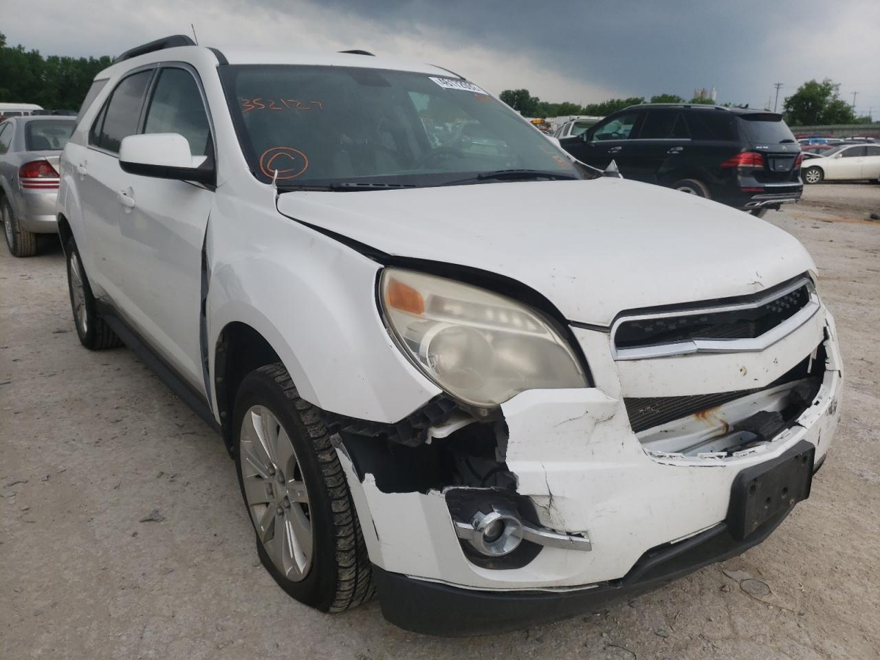 CHEVROLET EQUINOX LT 2010 with VIN 2CNALPEW9A6352127 - Photo from auction