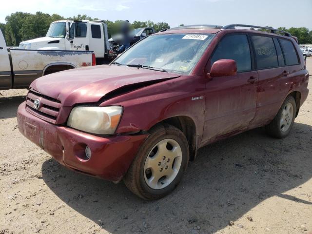 Photo 2 from auction – 2004 TOYOTA HIGHLANDER with VIN JTEDP21A040033761