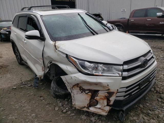 TOYOTA HIGHLANDER 2018 with VIN 5TDJZRFH9JS535838 - Photo from auction