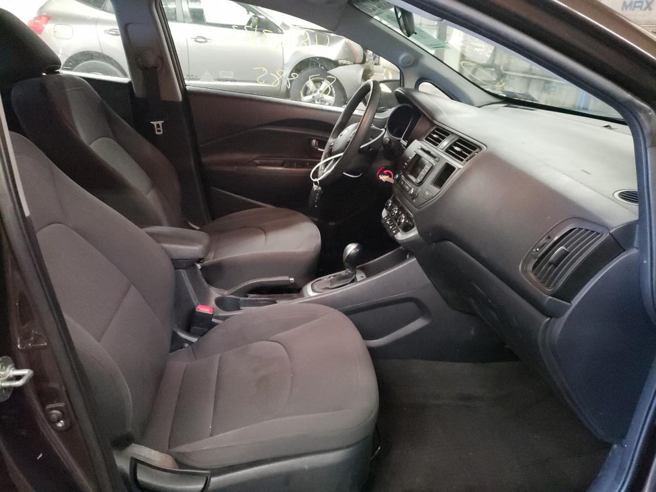 Photo 5 from auction – 2015 KIA RIO EX with VIN KNADN4A39F6456536