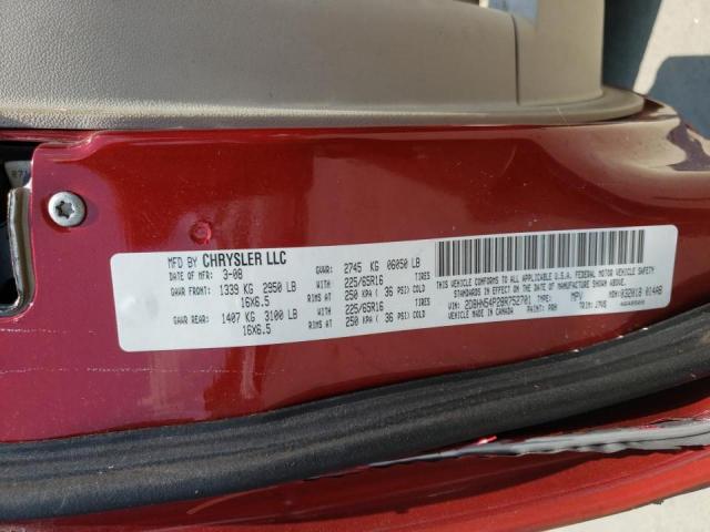 Photo 10 from auction – 2008 DODGE GRAND CARA with VIN 2D8HN54P28R752701