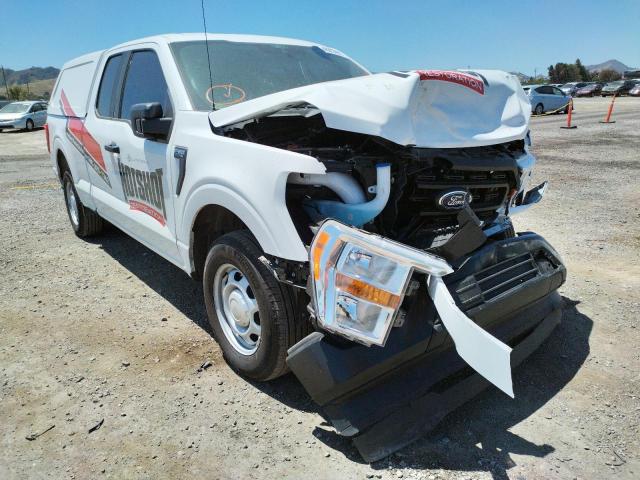 Photo 1 from auction – 2021 FORD F150 SUPER with VIN 1FTEX1CB5MFA04455