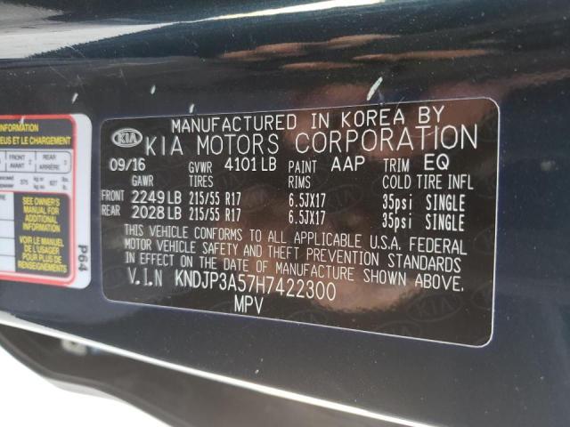 Photo 10 from auction – 2017 KIA SOUL + with VIN KNDJP3A57H7422300