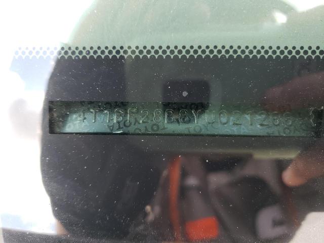 Photo 10 from auction – 2000 TOYOTA AVALON XL with VIN 4T1BF28B8YU021266