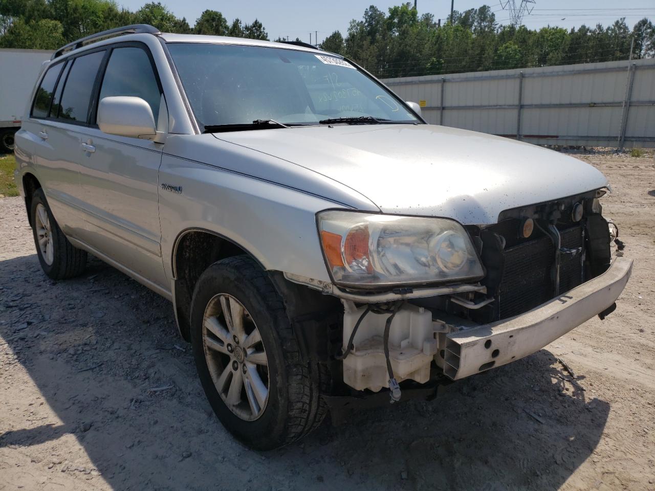TOYOTA HIGHLANDER 2006 с VIN JTEEW21A760022833 - Фото с аукциона