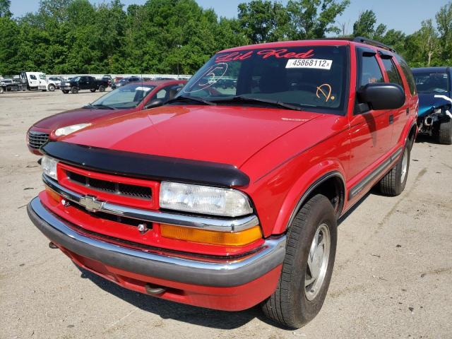 Photo 2 from auction – 2001 CHEVROLET BLAZER with VIN 1GNDT13W512170303