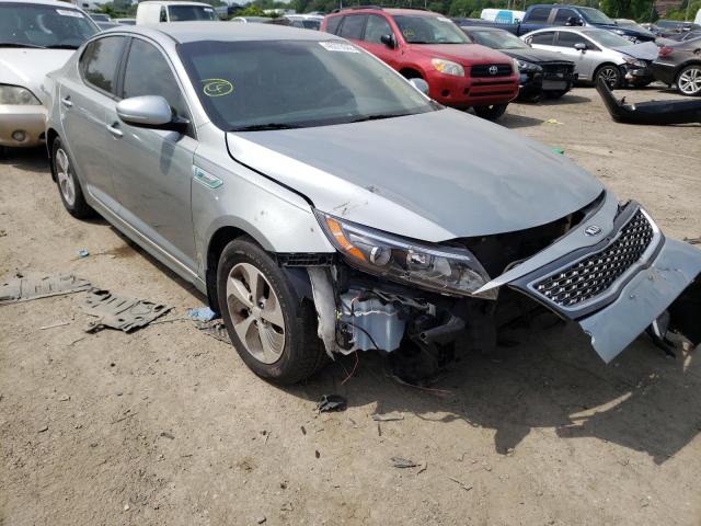 KIA OPTIMA HYB 2015 with VIN KNAGM4ADXF5082016 - Photo from auction