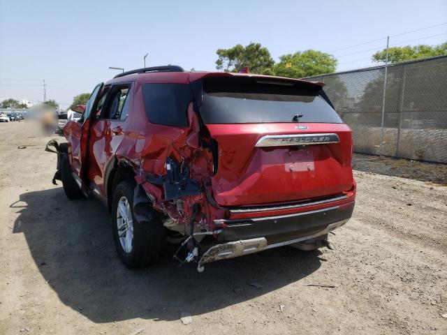 Photo 3 from auction – 2020 FORD EXPLORER X with VIN 1FMSK7DH0LGD17599