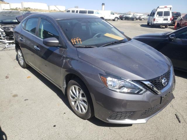 NISSAN SENTRA S 2019 with VIN 3N1AB7AP1KY324198 - Photo from auction