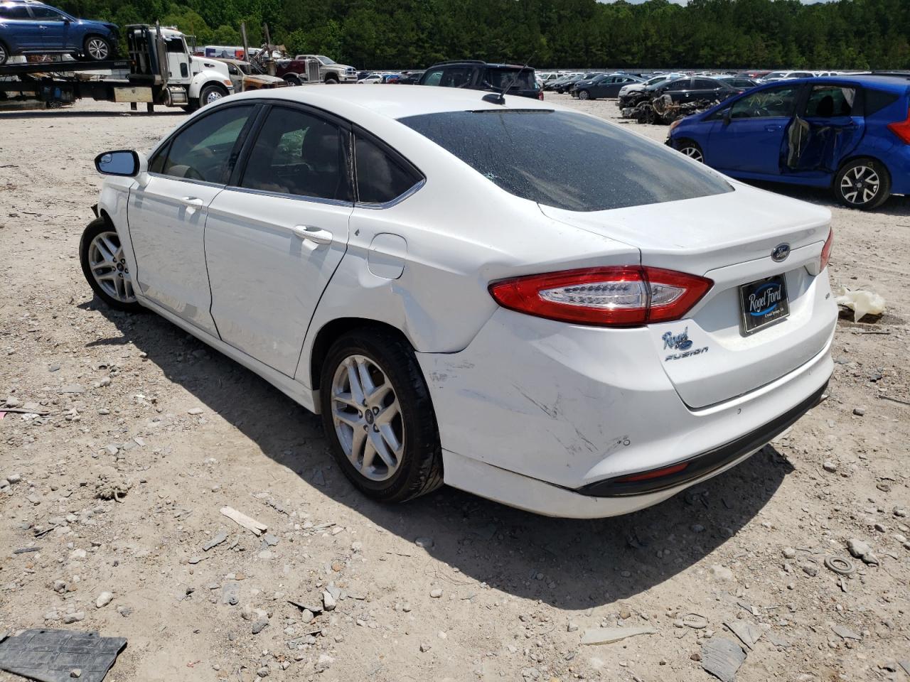 Photo 3 from auction – 2016 FORD FUSION SE with VIN 3FA6P0H78GR132348